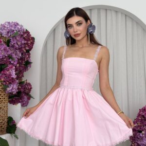 florence lace mini dress